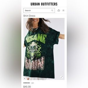 Cypress Hill Insane In The Brain T-Shirt Dress L/XL
